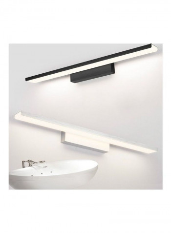 LED Dressing Mirror Light Black/White 85x20x15cm