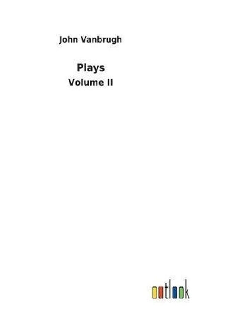 Plays Hardcover English by John Vanbrugh