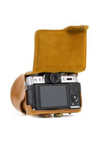 Protective Camera Case For Fujifilm X-T1 Brown