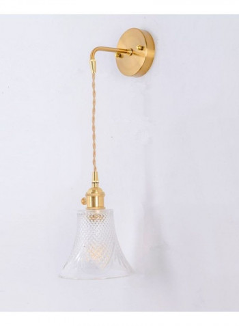 Single-Head Braided Wire Copper Lamp Chandelier Gold 25*25*25centimeter