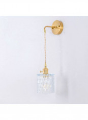 Single-Head Braided Wire Copper Lamp Yellow 25x25x25centimeter