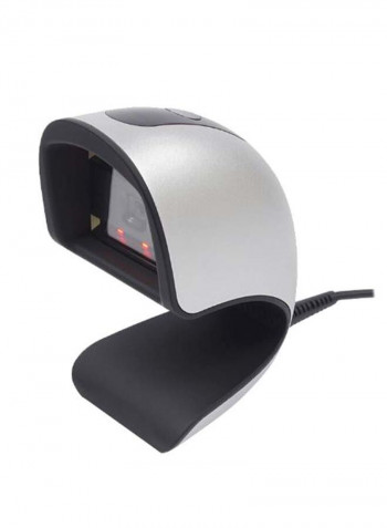 Wireless Barcode Scanner 15.5 x 10.5cm Silver/Black