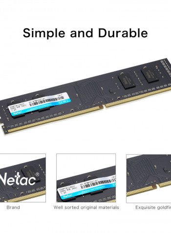 DDR4 Memory 0GB Black