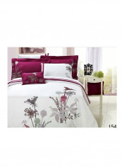 6-Piece Luxury Egyptian Embroidery Duvet Cover Set Cotton Multicolour 220 x 240cm