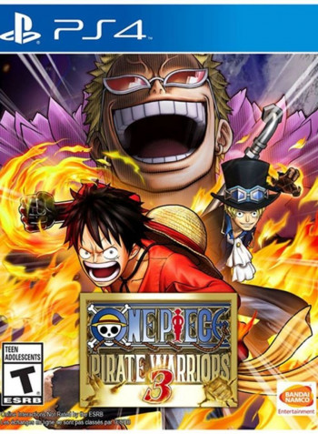 لعبة الفيديو One Piece: Pirate Warriors 3 (إصدار عالمي) مزودة بذراع تحكم دوال شوك 4 - بلاي ستيشن 4 (PS4)