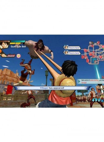 لعبة الفيديو One Piece: Pirate Warriors 3 (إصدار عالمي) مزودة بذراع تحكم دوال شوك 4 - بلاي ستيشن 4 (PS4)