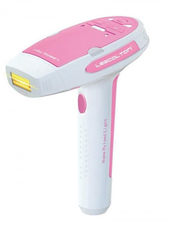 Laser Hair Removal Kit Pink/White