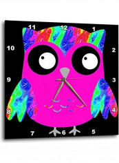 Printed Wall Clock Multicolour 13x13inch reviews Printed Wall Clock Multicolour 13x13inch