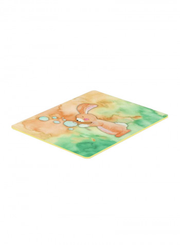 Rabbit And Bubbles Kitchen Mat Multicolour 16 x 24inch