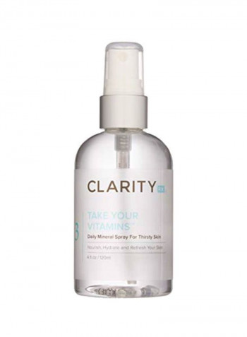 Take Your Vitamins Daily Mineral Spray Face Mist 4ounce