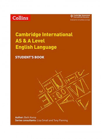 Cambridge International AS And A Level English Language Student's Book Paperback