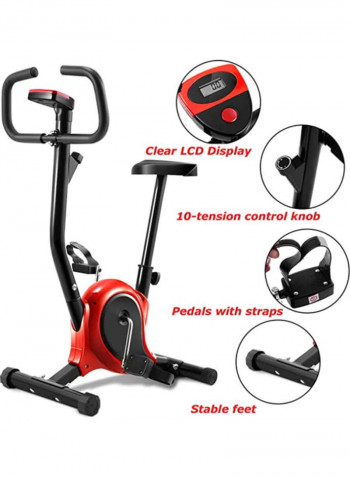 Magnetic Folding Exercise Bike 63 x 40 x 103cm