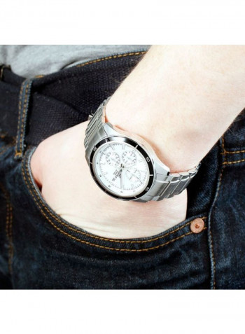 Men's Stainless Steel Chronograph Watch EFR-526D-7AVUEF
