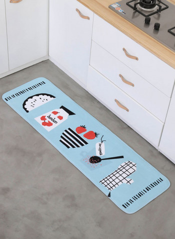 Modern Design Anti-Skid Floor Mat Multicolour 45 x 177centimeter