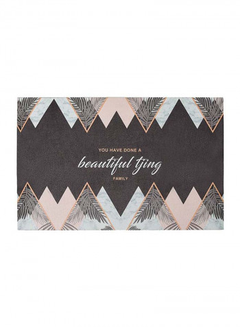 Modern Style Mat Multicolour 39 x 60centimeter