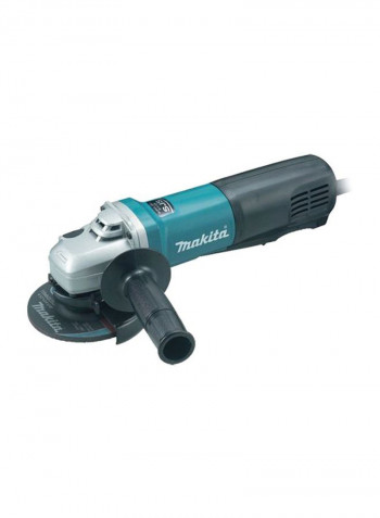 570W 4 Inch Angle Grinder, 9553hn Blue/Green/Silver 258x129x106millimeter
