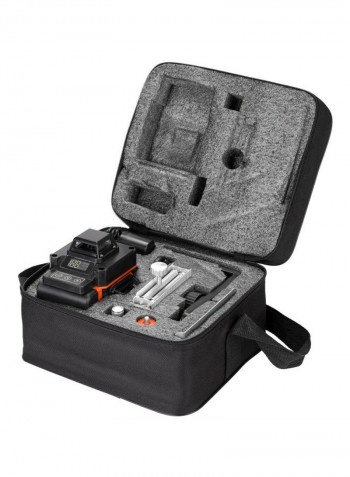 Multifunctional 16 Lines Level Tool Black/Orange 25.5x16.5x22cm