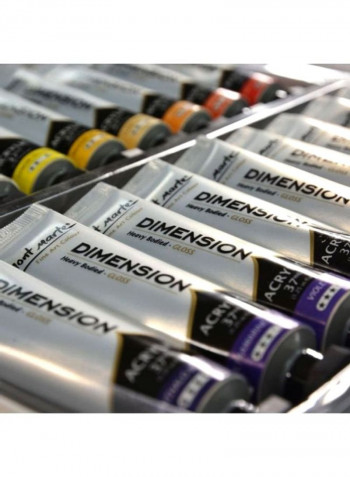 36-Piece Dimension Acrylic Paint Set Multicolour