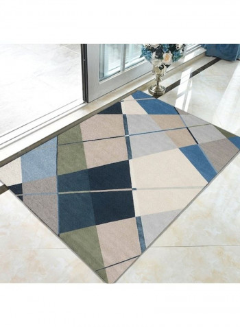 Printed Floor Rug Multicolour 140x200cm