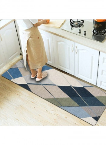 Printed Floor Rug Multicolour 140x200cm