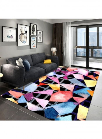 Rectangle Supple Anti-Slip Rug Multicolour 140x200cm