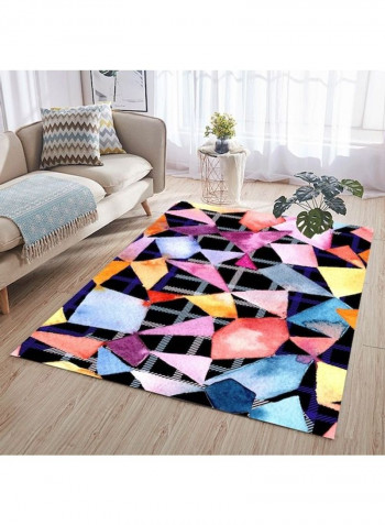 Rectangle Supple Anti-Slip Rug Multicolour 140x200cm