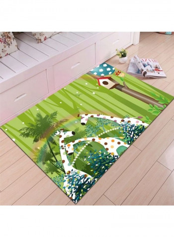 Washable Cute Kids Room Rug Multicolour 140x200cm