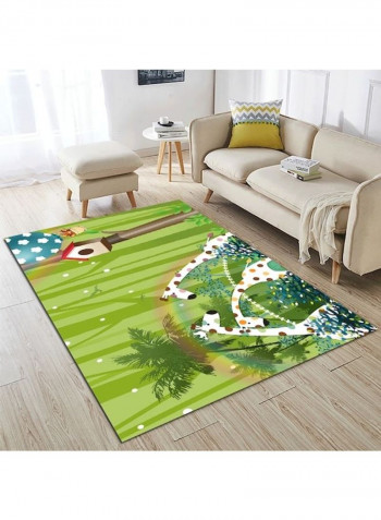Washable Cute Kids Room Rug Multicolour 140x200cm