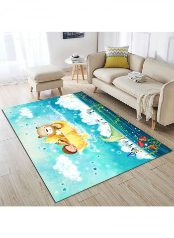 Cartoon Animal Cute Kids Room Floor Rug Multicolour 140x200cm
