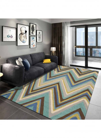 Nordic Style Non-Slip Floor Mat Multicolour 140x200cm