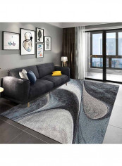 Nordic Style Non-Slip Printed Carpet Multicolour 140x200cm