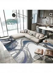 Abstract Pattern Rug Multicolour 140x200cm