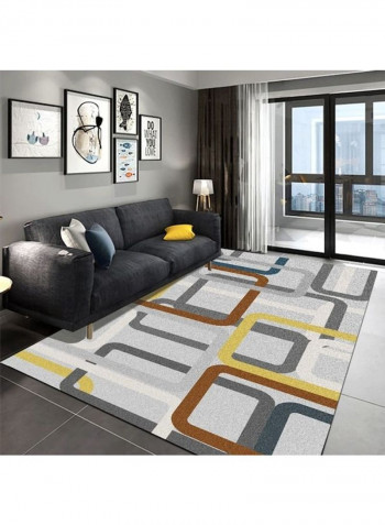 Modern Anti-Skidding Rug Multicolour 140x200cm