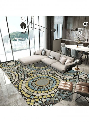 Modern Style Printed Rug Multicolour 140x200cm
