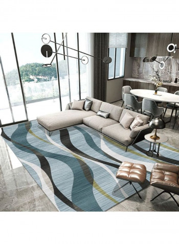 Nordic Style Printed Rug Multicolour 140x200cm