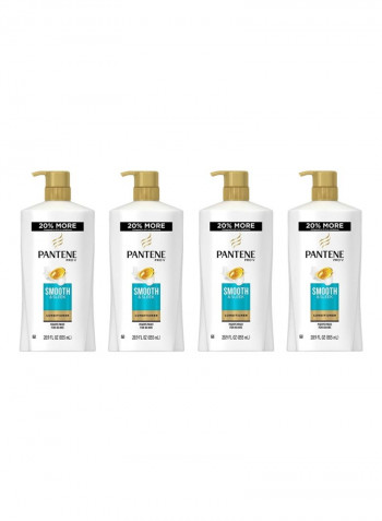 Pack Of 4 Pro-V Smooth And Sleek Conditioner 28.9ounce