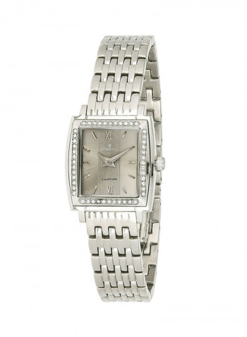 Women's Water Resistant Stainless Steel Analog Watch MS0722WY