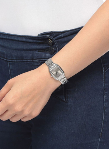 Women's Water Resistant Stainless Steel Analog Watch MS0722WY