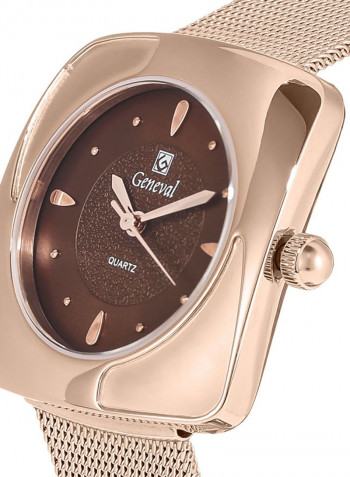 Women's Mesh Analog Watch GM1616RO