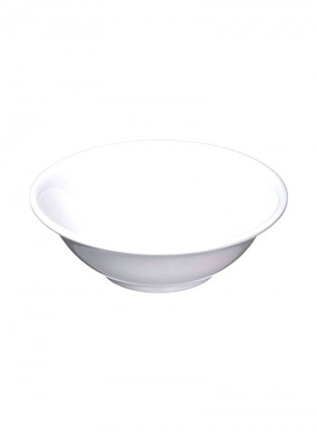 Melamine Rimless Bowl White 22ounce