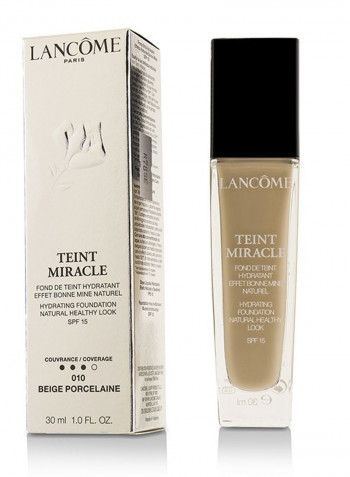 Teint Miracle Hydrating Liquid Foundation SPF15 010 Beige Porcelaine