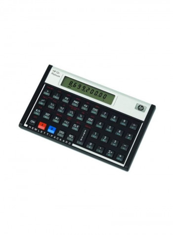 12CP Financial Calculator Black/Silver