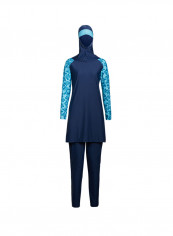 Green Leaf Islamic Swimwear Set