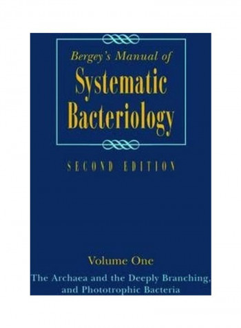 Bergey's Manual of Systematic Bacteriology: Volume One : The Archaea and the Deeply Branching and Phototrophic Bacteria Hardcover English by George M. Garrity