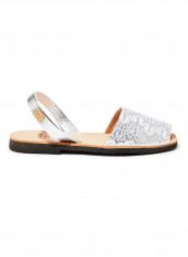 Iker Fiesta Slingback Sandals White