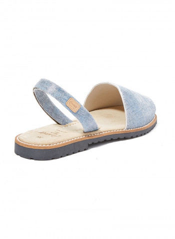 Madona Sling Back Sandals Denim (Vaquerounico)