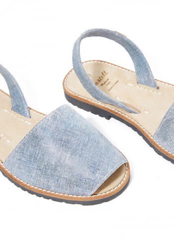 Madona Sling Back Sandals Denim (Vaquerounico)