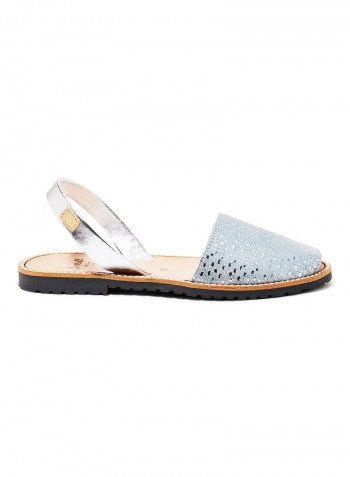 Madona Slingback Sandals Blue