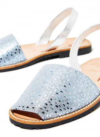 Madona Slingback Sandals Blue