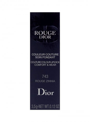 Rouge Dior Couture Colour Lipstick 743 Rouge Zinnia